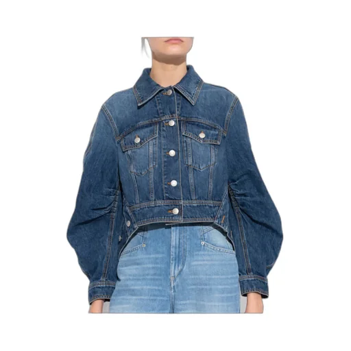 Cocoon Sleeve Denim Jacket