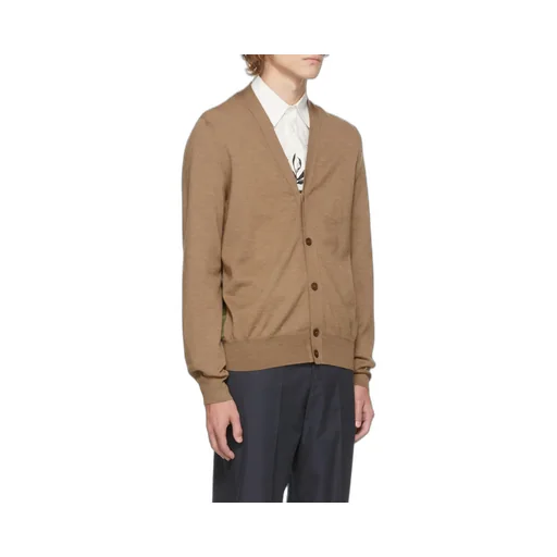 V-Neck Button Knitted Cardigan