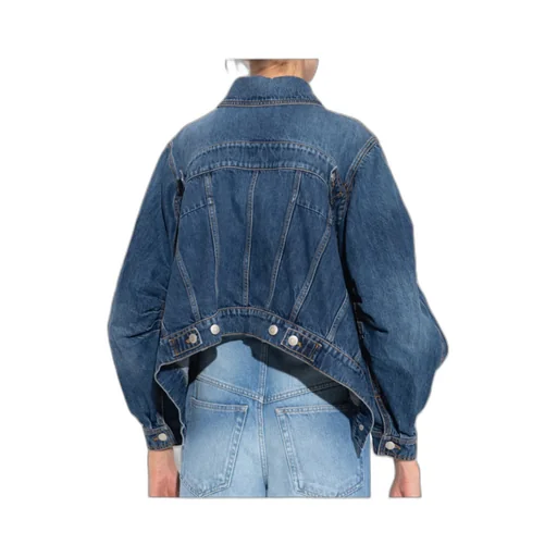 Cocoon Sleeve Denim Jacket