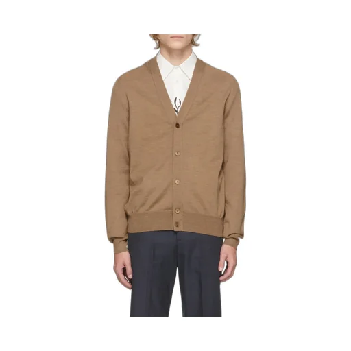 V-Neck Button Knitted Cardigan