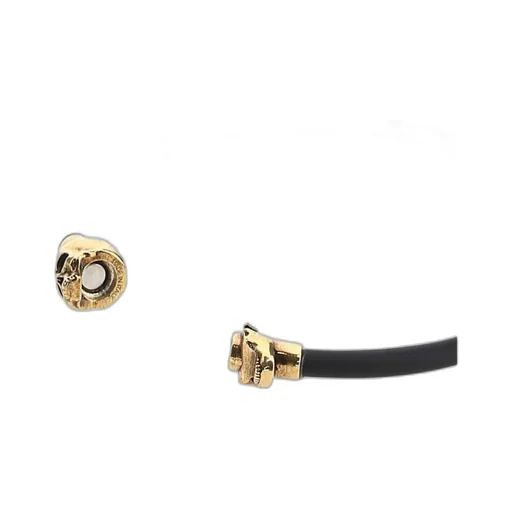 Skull Charm Cord Bracelet
