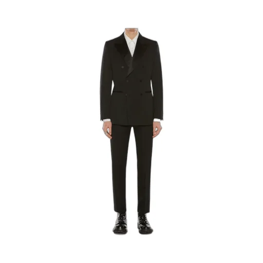 Double-Breasted Suit Jacket