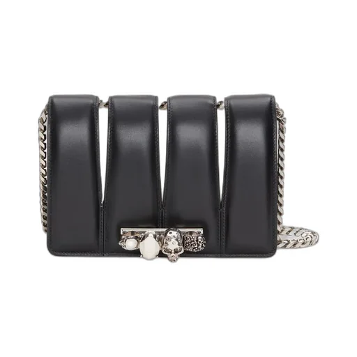 Skull Embellished Shoulder Bag