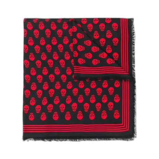 Skull Print Scarf