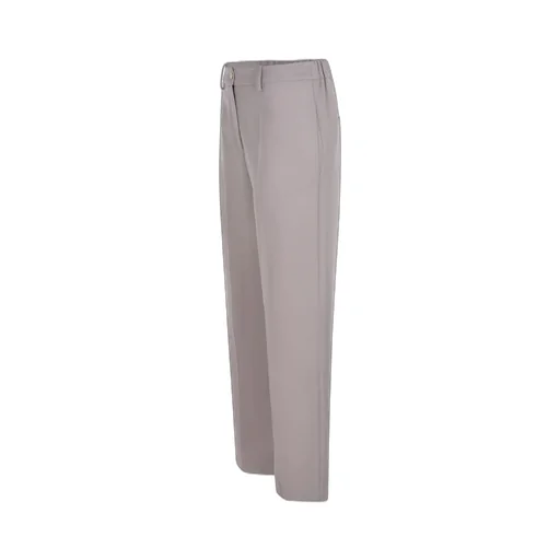 Pressed-Crease Straight Leg Trousers