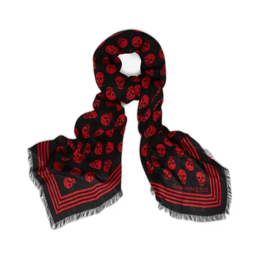 Skull Print Scarf