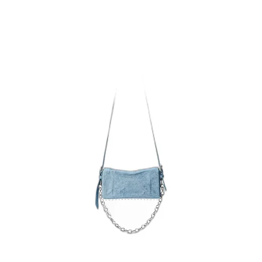 Ricco Crushed Flap Shoulder Bag