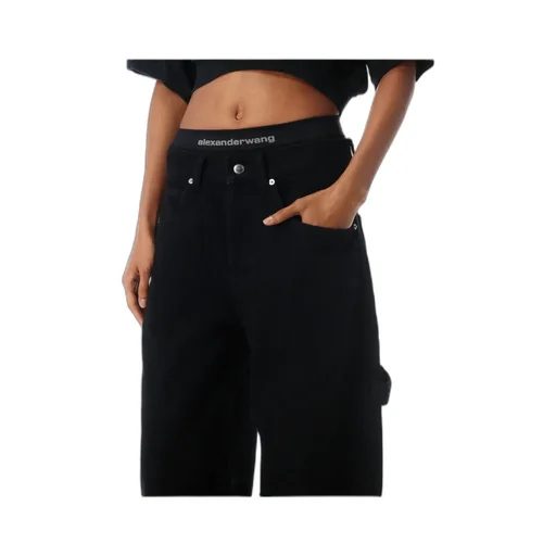 Five-Pocket Black Jeans