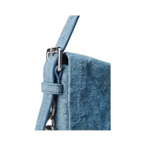 Ricco Crushed Flap Shoulder Bag
