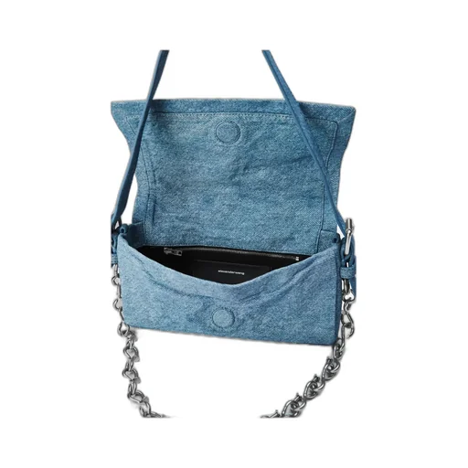 Ricco Crushed Flap Shoulder Bag
