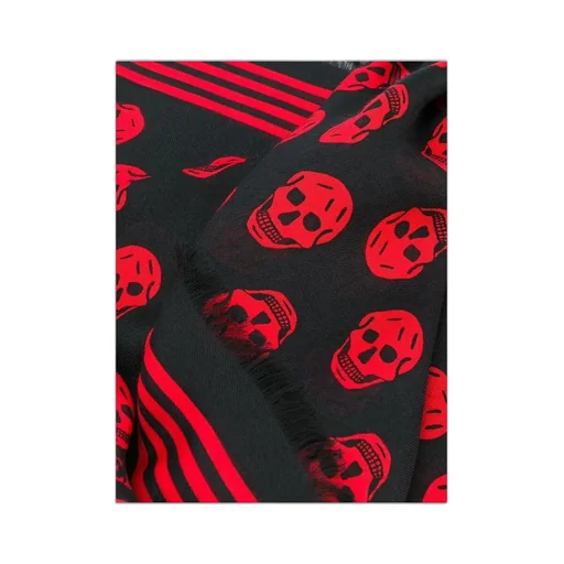 Skull Print Scarf