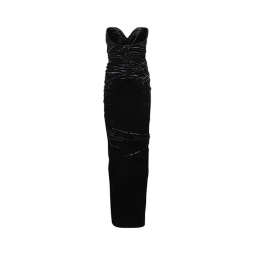 Ruched Strapless Dress