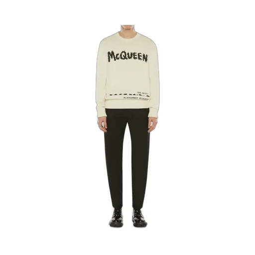 Graffiti Logo Intarsia Jumper