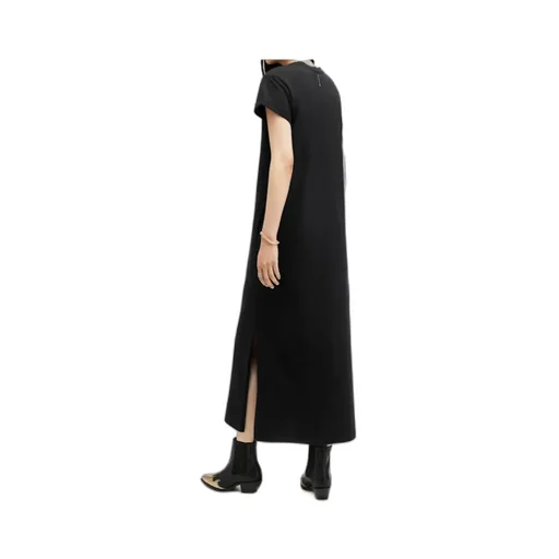 Anna Crew Neck Short Sleeve Maxi Dress