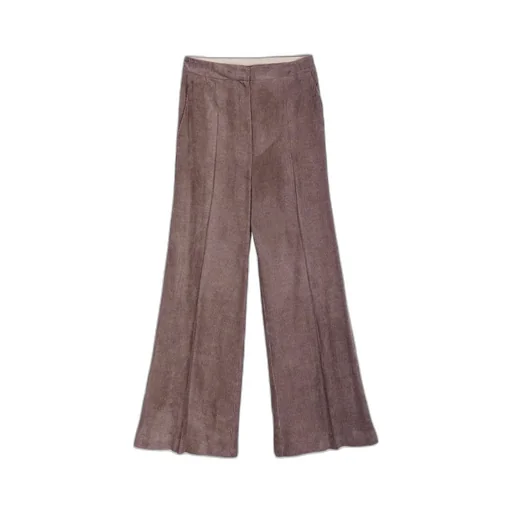Flared Velvet Pants