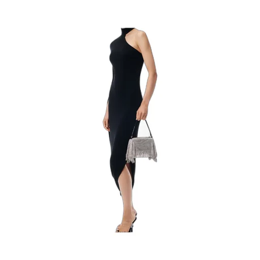 Divina Pochette Crystal Mesh Bag
