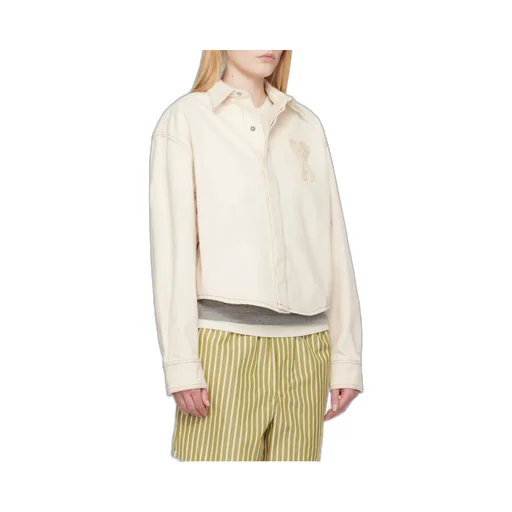 Ami De Coeur Cropped Overshirt