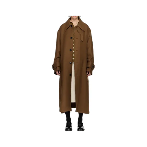 Wool Belt Coat