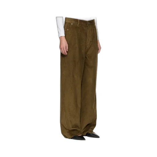 Plus-Size Cotton Casual Pants