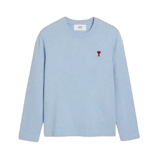 Ami De Coeur Logo Embroidered Long-Sleeved T-Shirt