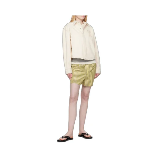 Ami De Coeur Cropped Overshirt
