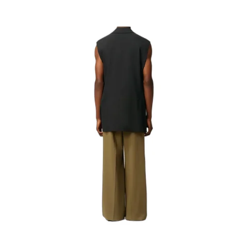Sleeveless Smoking Jacket