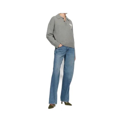 Ami De Coeur Alpaca Wool Polo Shirt