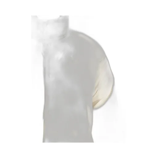 High-Necked Long-Sleeved Cotton Coat