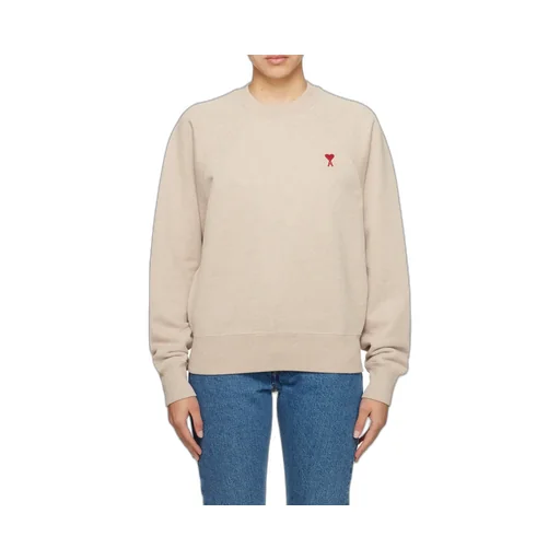 Ami De Coeur Logo Detailed Long Sleeved Sweatshirt