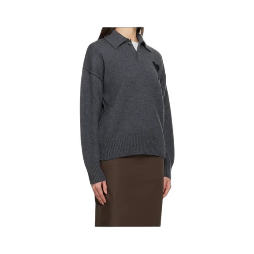 Ami De Coeur Wool Polo Shirt