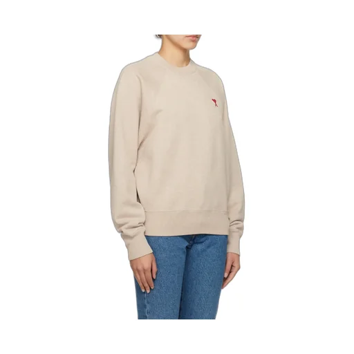 Ami De Coeur Logo Detailed Long Sleeved Sweatshirt
