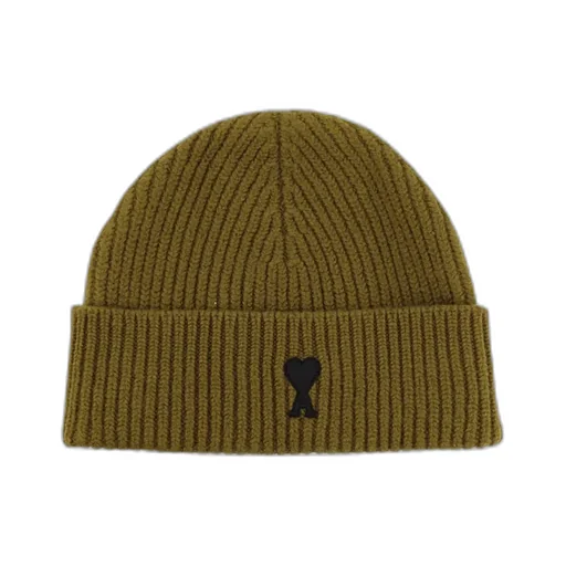 Logo Embroidered Turn Up Beanie
