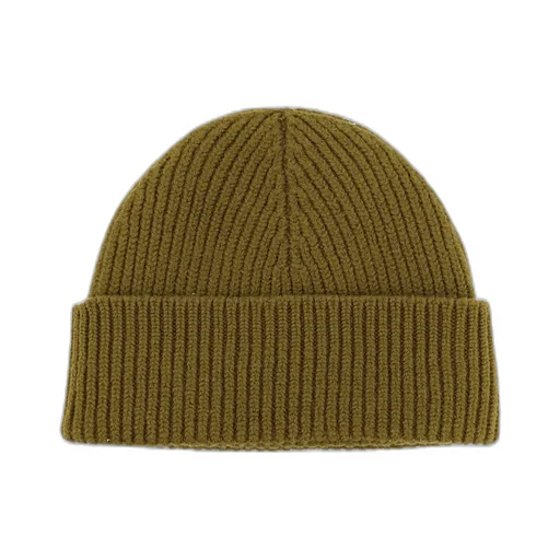 Logo Embroidered Turn Up Beanie