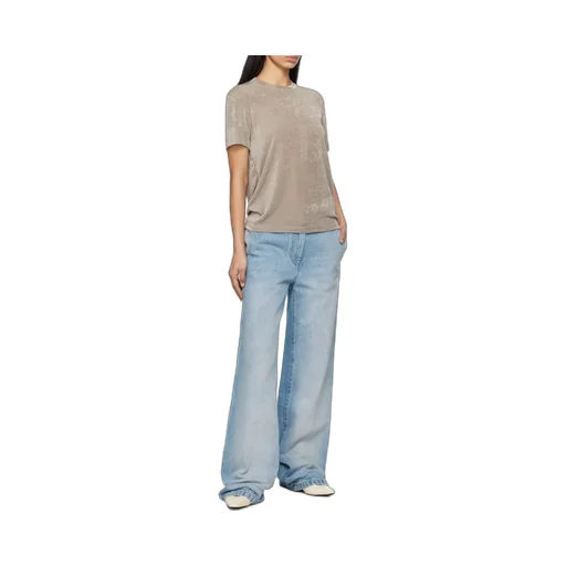 Rib Jersey Short Sleeve T-Shirt