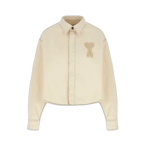 Ami De Coeur Cropped Overshirt