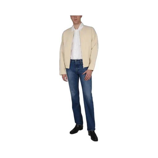 Zipped Bomber Jacket