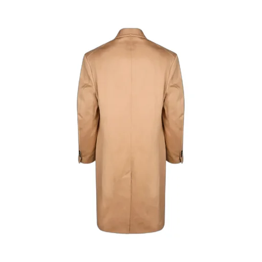 Single-Breasted Cotton Coat