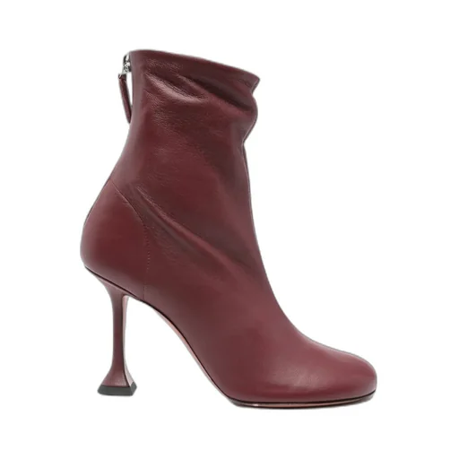 Round-Toe Ankle Boots