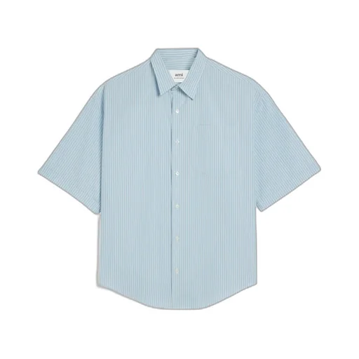 Ami De Coeur Embroidered Striped Shirt
