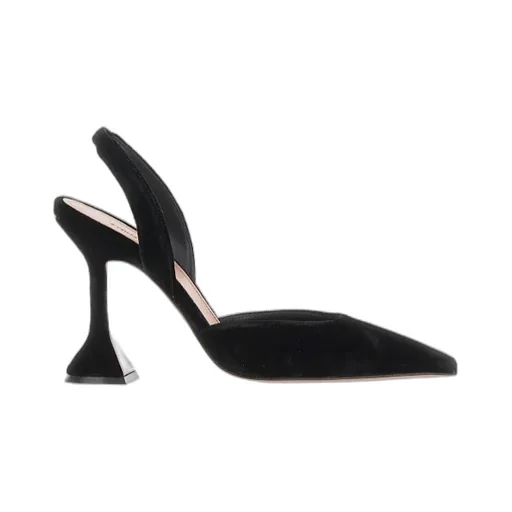 Pointed-Toe High-Heeled Sandals