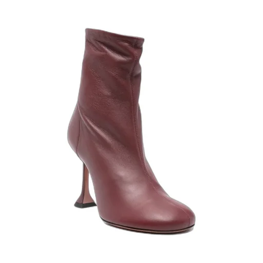 Round-Toe Ankle Boots