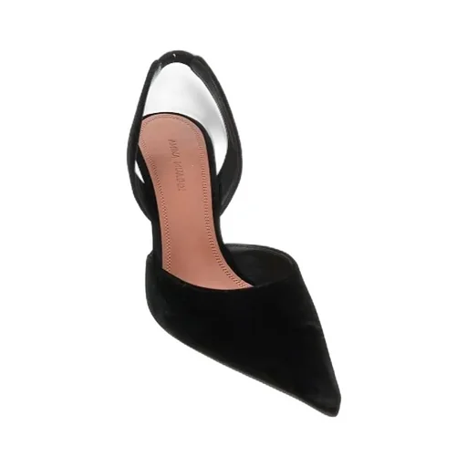 Pointed-Toe High-Heeled Sandals
