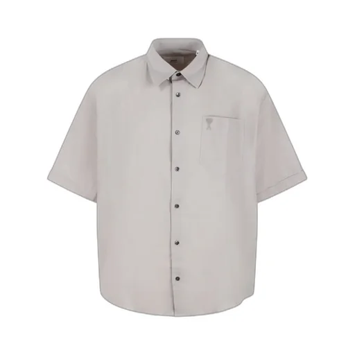 Ami De Coeur Logo Embroidered Short-Sleeved Shirt