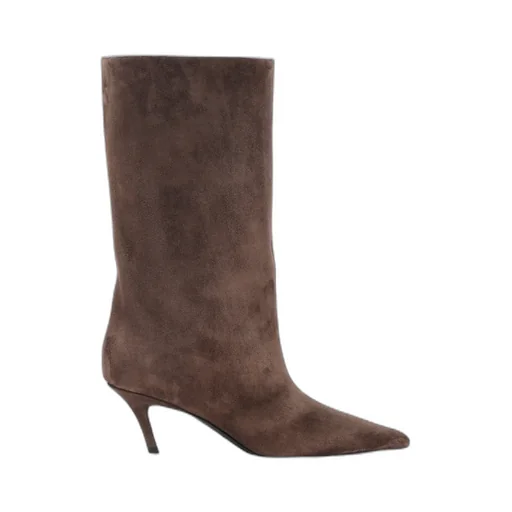 Pointed-Toe Ankle Boots