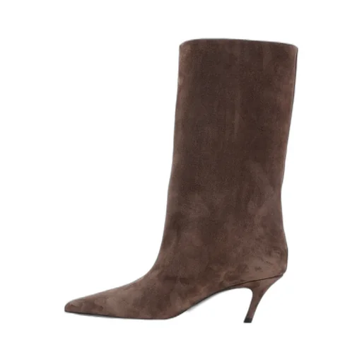 Pointed-Toe Ankle Boots