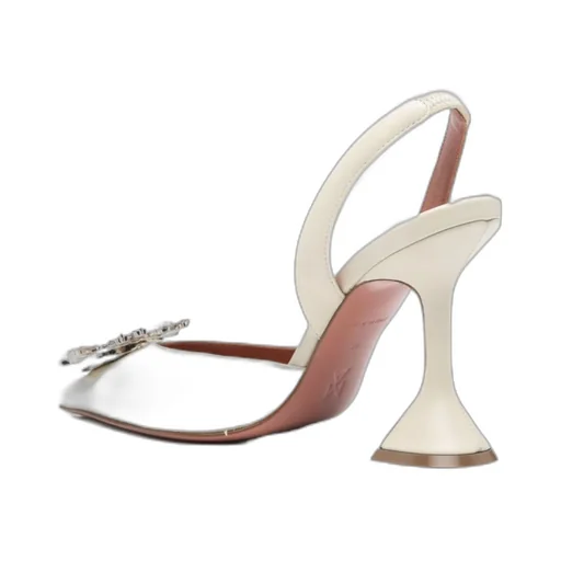 Pointed-Toe High-Heeled Sandals