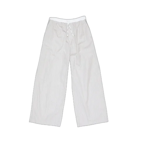 Striped Cotton Trousers