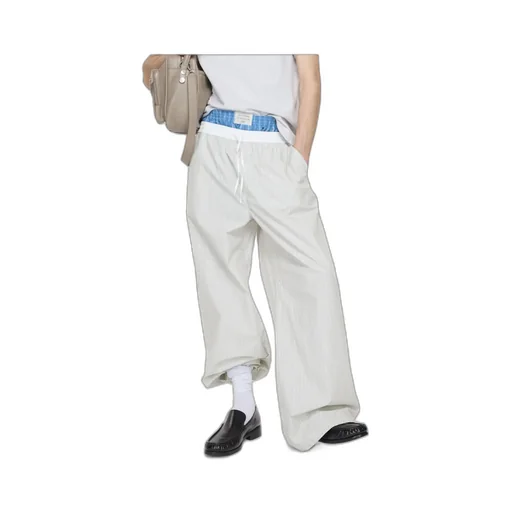 Striped Cotton Trousers