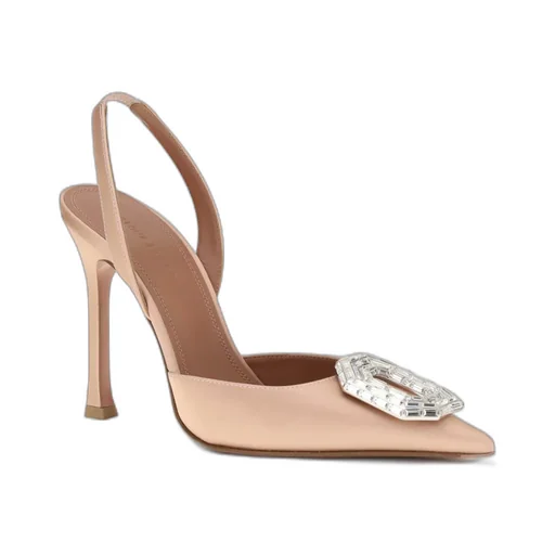 Pointed High-Heeled Sandals