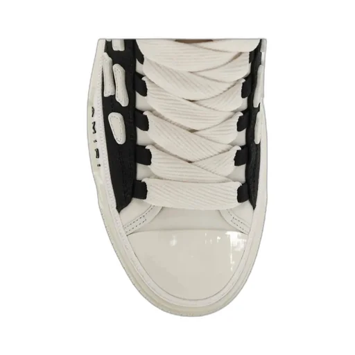 Round-Toe High-Top Sneakers